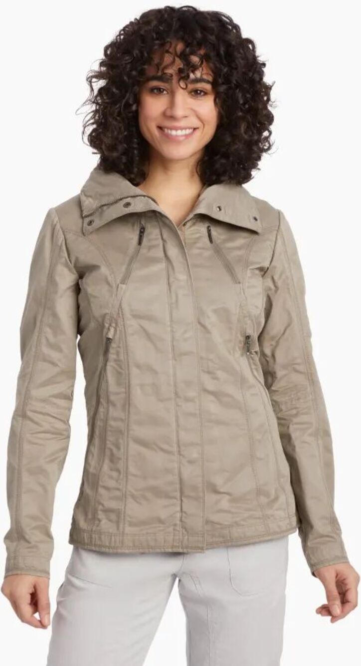 Kuhl Lena Cargo Jacket, Wome's Small, Packable, Water resistant, New